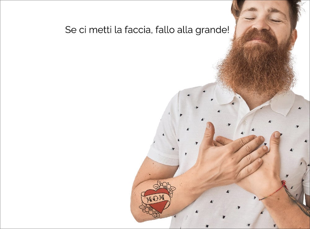 Brand identity. Se ci metti la faccia, fallo alla grande