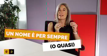 un nome è per sempre (o quasi) - Paola Sereno Naming expert