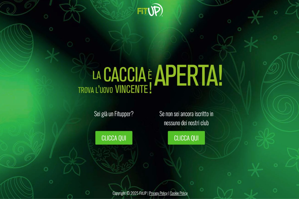 Caccia all'uovo FitUP