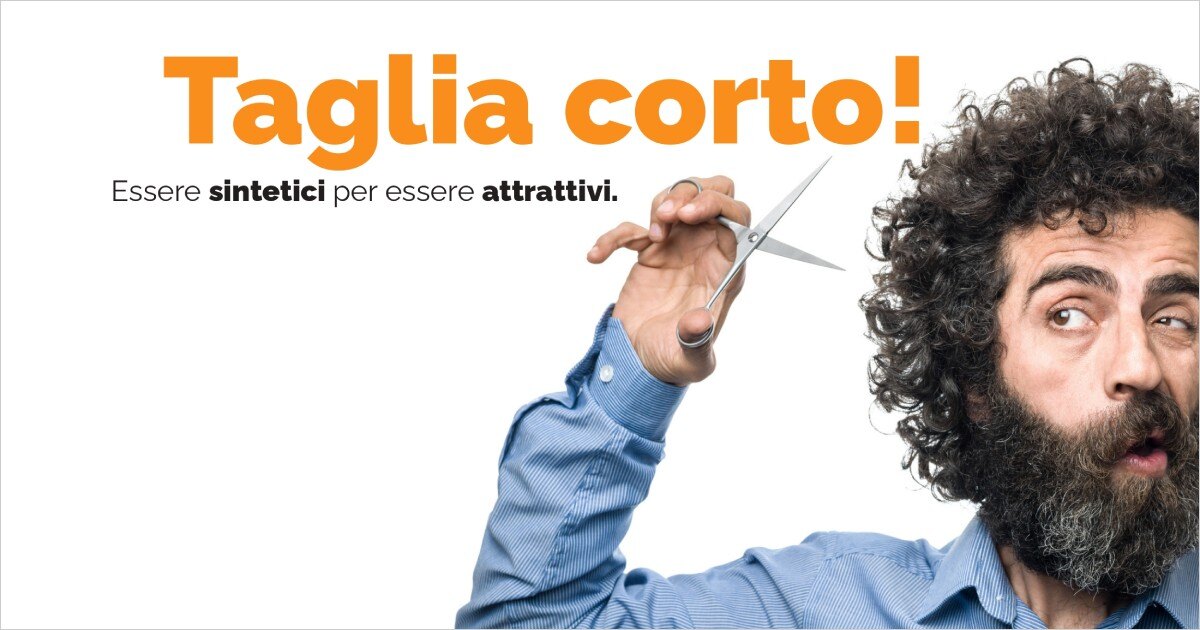 Metadescription. Taglia corto! Essere sintetici per essere attrattivi.