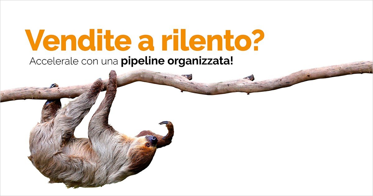 Vendite a rilento? Organizza la tua Sales Pipeline